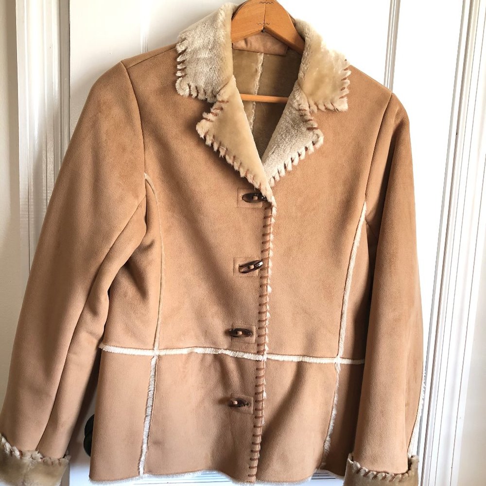 JONES NEW YORK Faux Fur Lining Size Petite Small